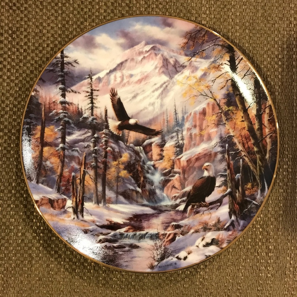 Ice Capped Majesty Collectible Plate